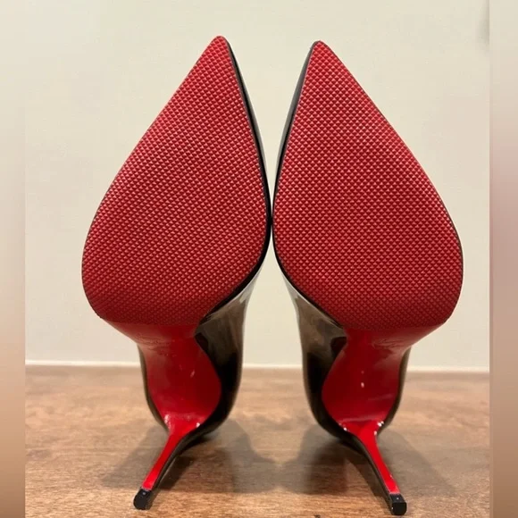 Christian Louboutin patent pigalle follies 100mm - Picture 8 of 10